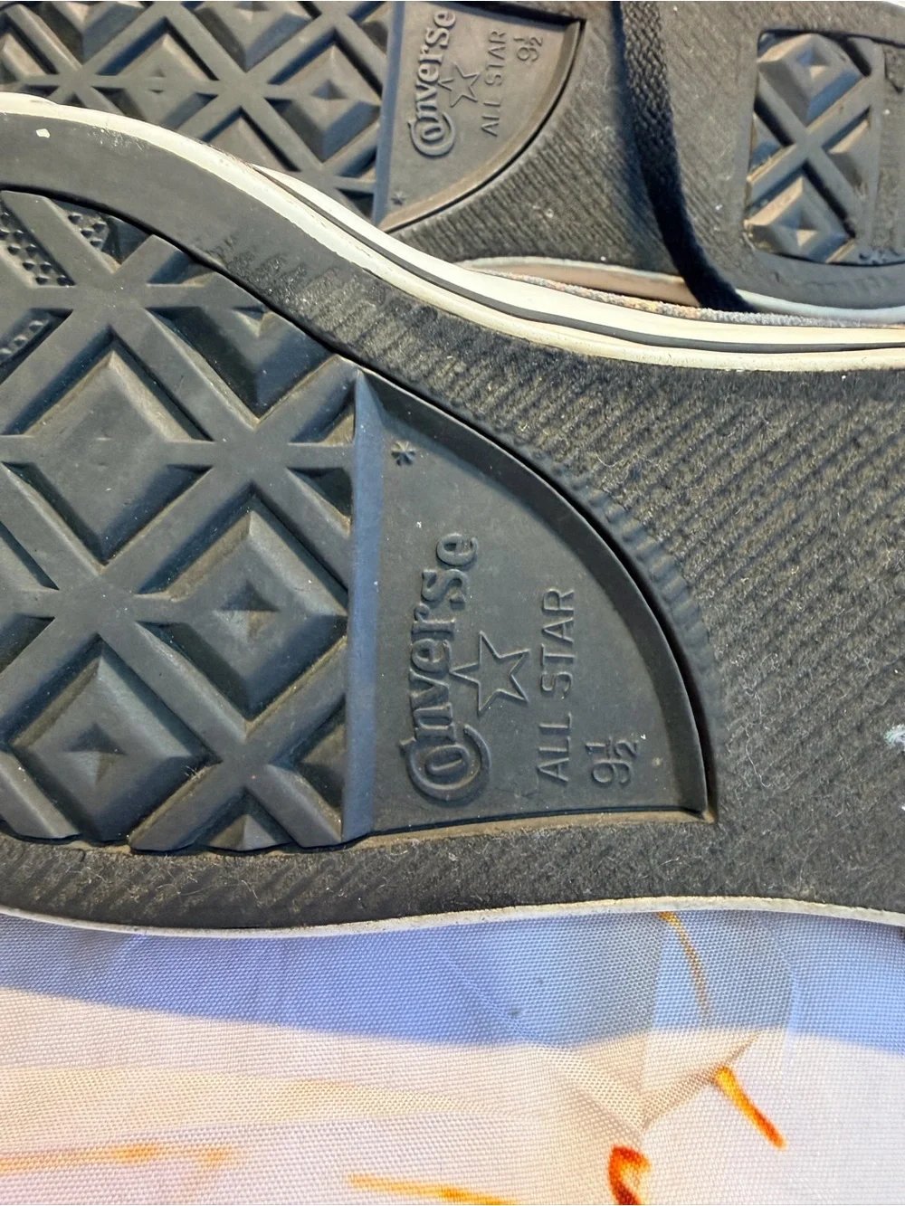 2014 Black Sabbath Converse all Stars size 9 1/2